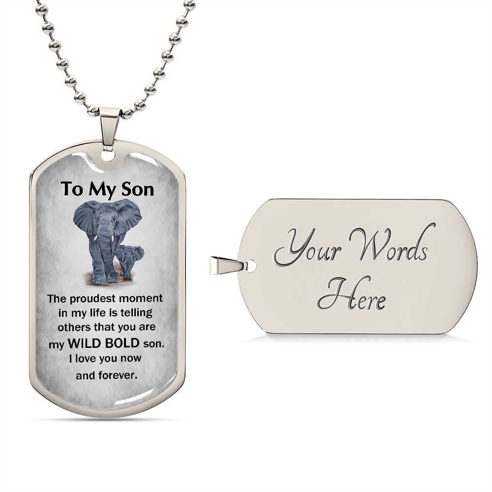 My Son | Wild Bold | Dog Tag | HJ