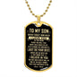 My Son | Never Forget - Dog Tag