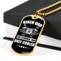 Biker Dad Dog tag