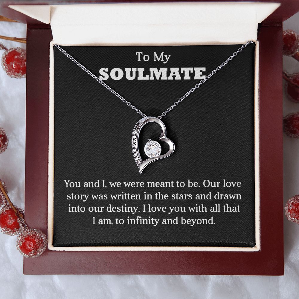To My Soulmate | Infinity and Beyond | Forever Love Necklace