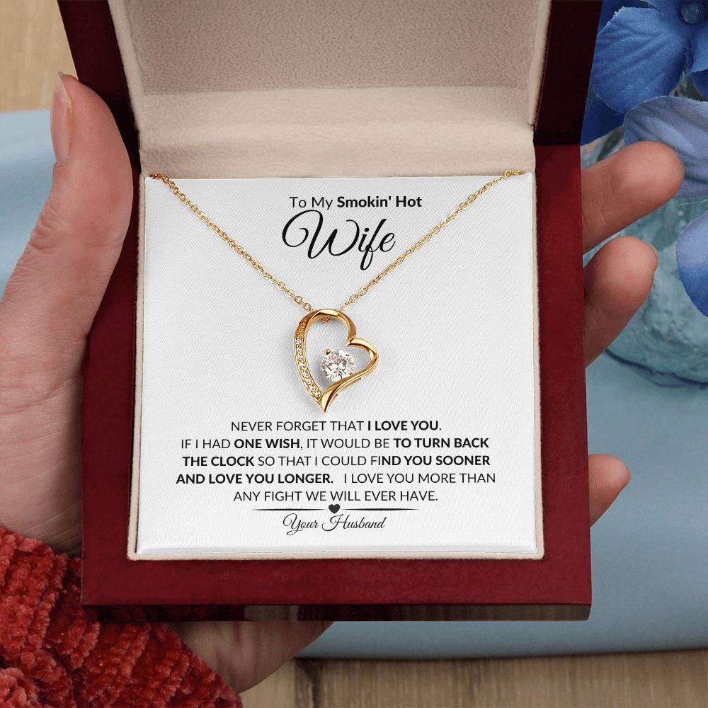 My Smokin' Hot | Never Forget | Forever Love Necklace