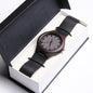 To My Husband | Never Forget | Engraved Wooden Watch