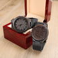 To My Dad | Catch & Throw | Engraved Wooden Watch