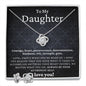 To My Daughter | Authentic Self | Love Knot Necklace
