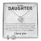 To My Daughter | Give Anything | Love Knot Necklace