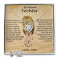 Zu meinem Tochter | Alter Löwe | Love Knot Necklace | HJ