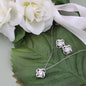 To My Mum | Blessed | Love Knot Necklace Set