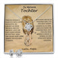 Zu meinem Tochter | Alter Löwe | Love Knot Necklace | HJ