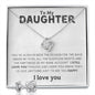 To My Daughter | Give Anything | Love Knot Necklace