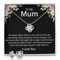 To My Mum | Blessed | Love Knot Necklace Set