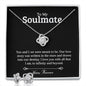 To My Soulmate | Love Story | Love Knot Necklace