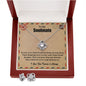To My Soulmate | My Home | Love Knot Earring & Necklace Set | B