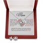 To My Mum | Your Heart | Love Knot Necklace Set