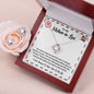 To My Mother-in Law | Thank You | Love Knot Necklace Set