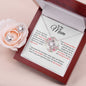 To My Mum | Your Heart | Love Knot Necklace Set