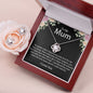 To My Mum | Blessed | Love Knot Necklace Set