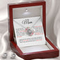 To My Mum | Your Heart | Love Knot Necklace Set