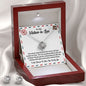 To My Mother-in Law | Thank You | Love Knot Necklace Set