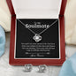To My Soulmate | Love Story | Love Knot Necklace