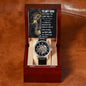 My Son | Never Forget | Men's Openwork Watch | HJ