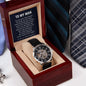 To My Man | My Home | Men's Openwork Watch