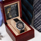 My Son | Never Forget | Men's Openwork Watch | HJ