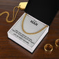 To My Man | Sooner | Cuban Link Chain