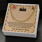 To My Man | Your Heart | Cuban Link Chain