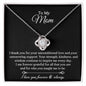 To My Mom | Unwavering Support | Love Knot Necklace