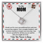 To My Mom | Inspire Me | Love Knot Necklace