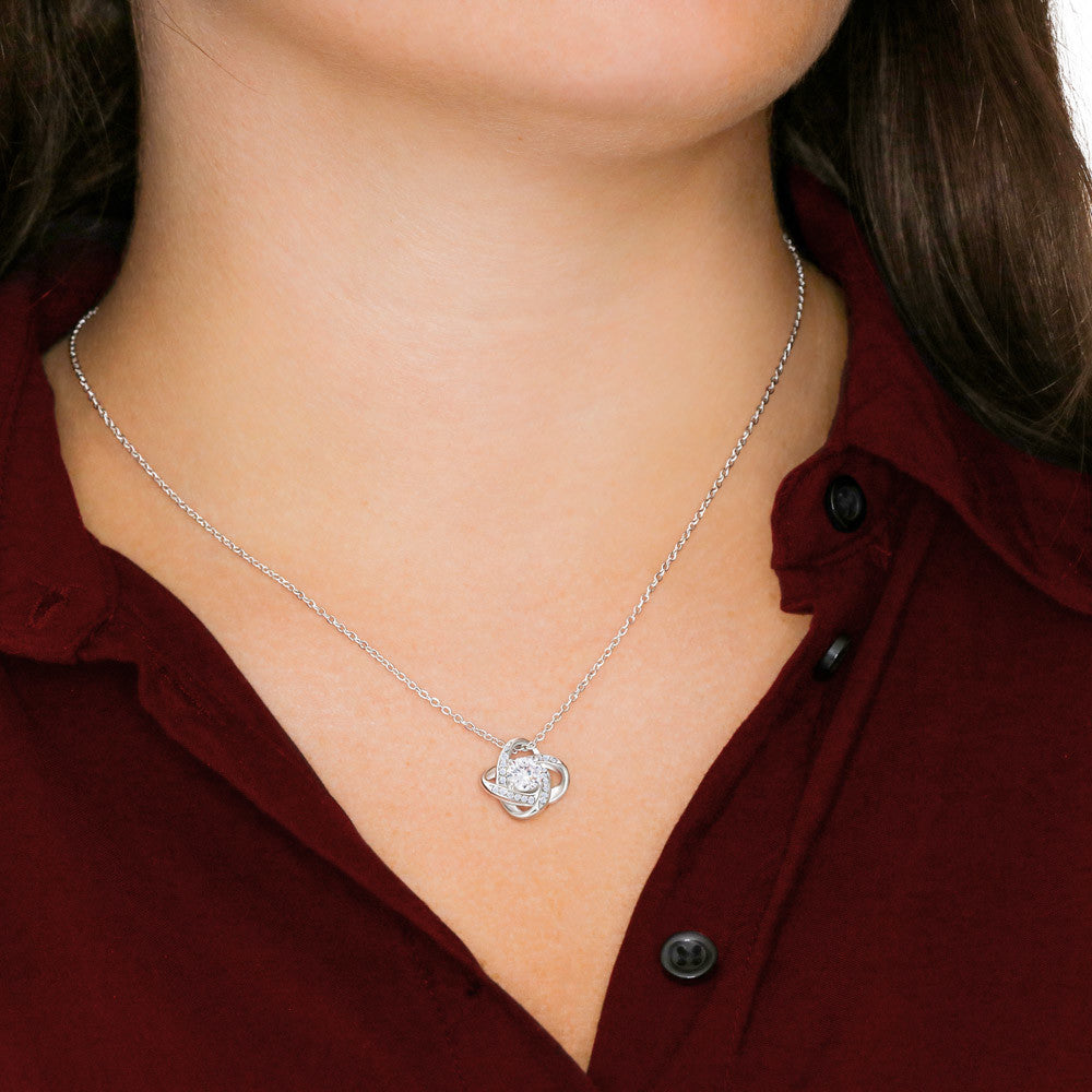 To My Mom | Inspire Me | Love Knot Necklace