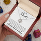 To My Mum | Anchored in Faith | Love Knot Necklace