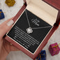 To My Mom | Unwavering Support | Love Knot Necklace
