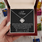 To My Mom | Unwavering Support | Love Knot Necklace