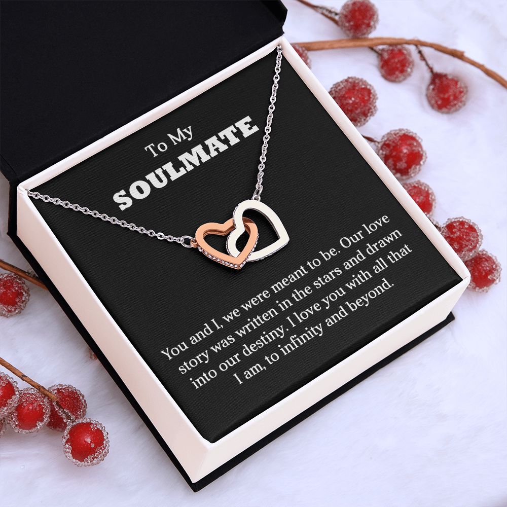 To My Soulmate | Infinity and Beyond | Interlocking Hearts