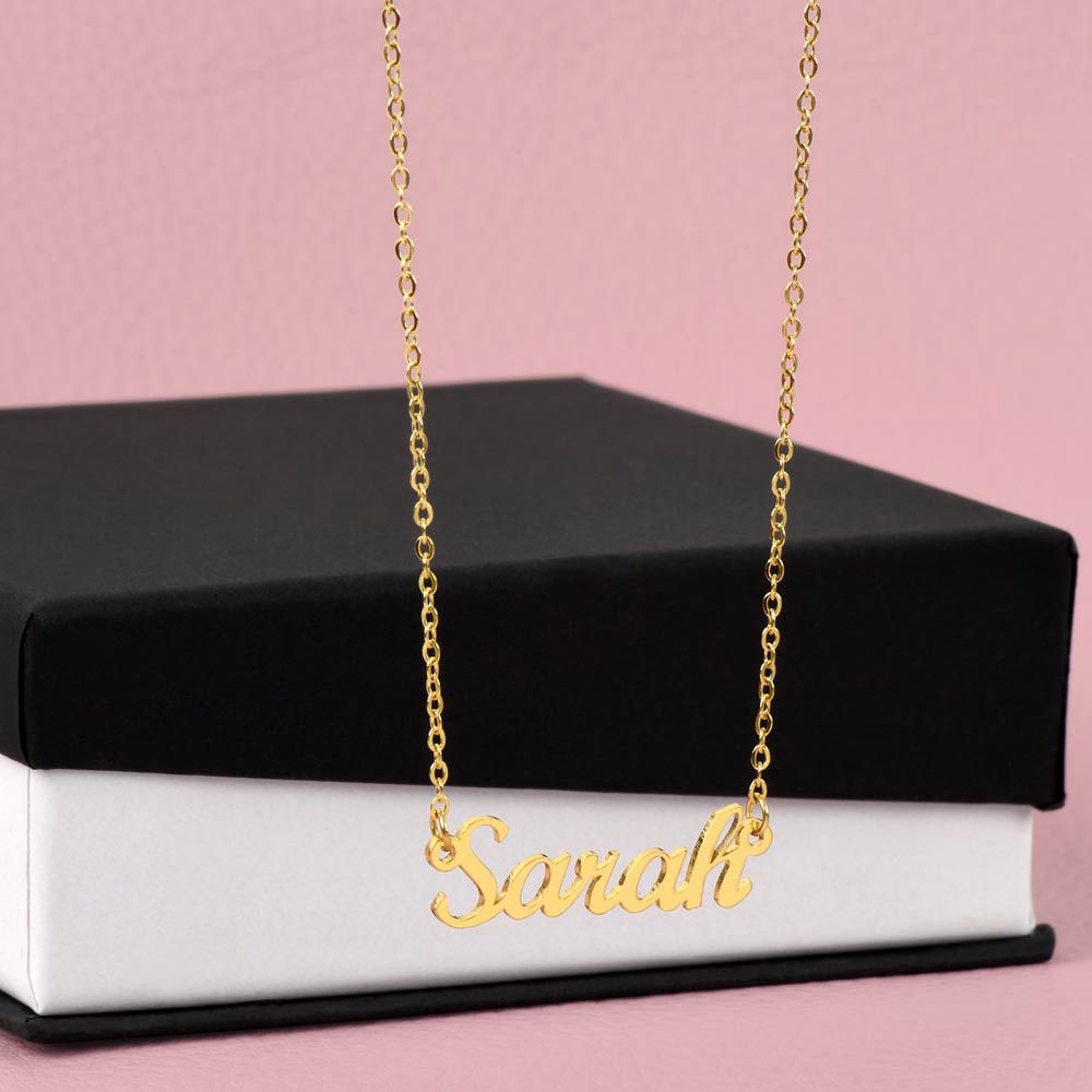 To My Mum | Your Support | Personalized Name Necklace