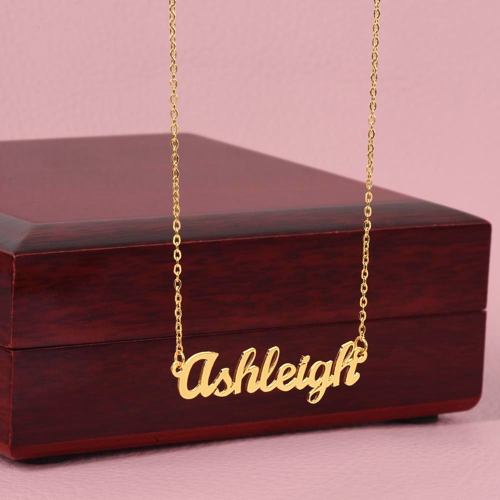 To My Mum | Your Support | Personalized Name Necklace