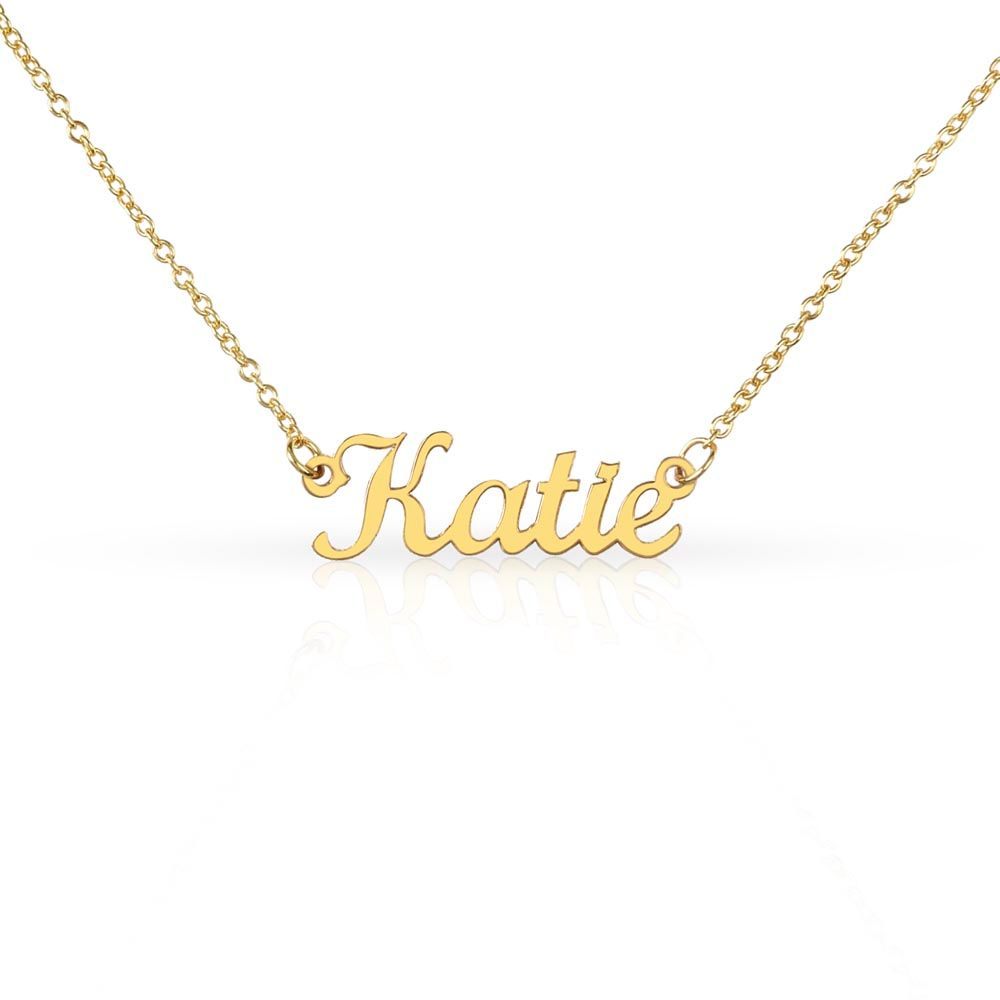 Personalized Name Necklace | Cursive Name Design