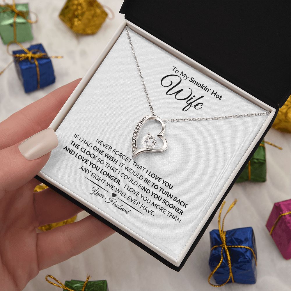My Smokin' Hot | Never Forget | Forever Love Necklace