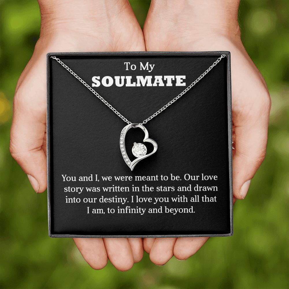 To My Soulmate | Infinity and Beyond | Forever Love Necklace