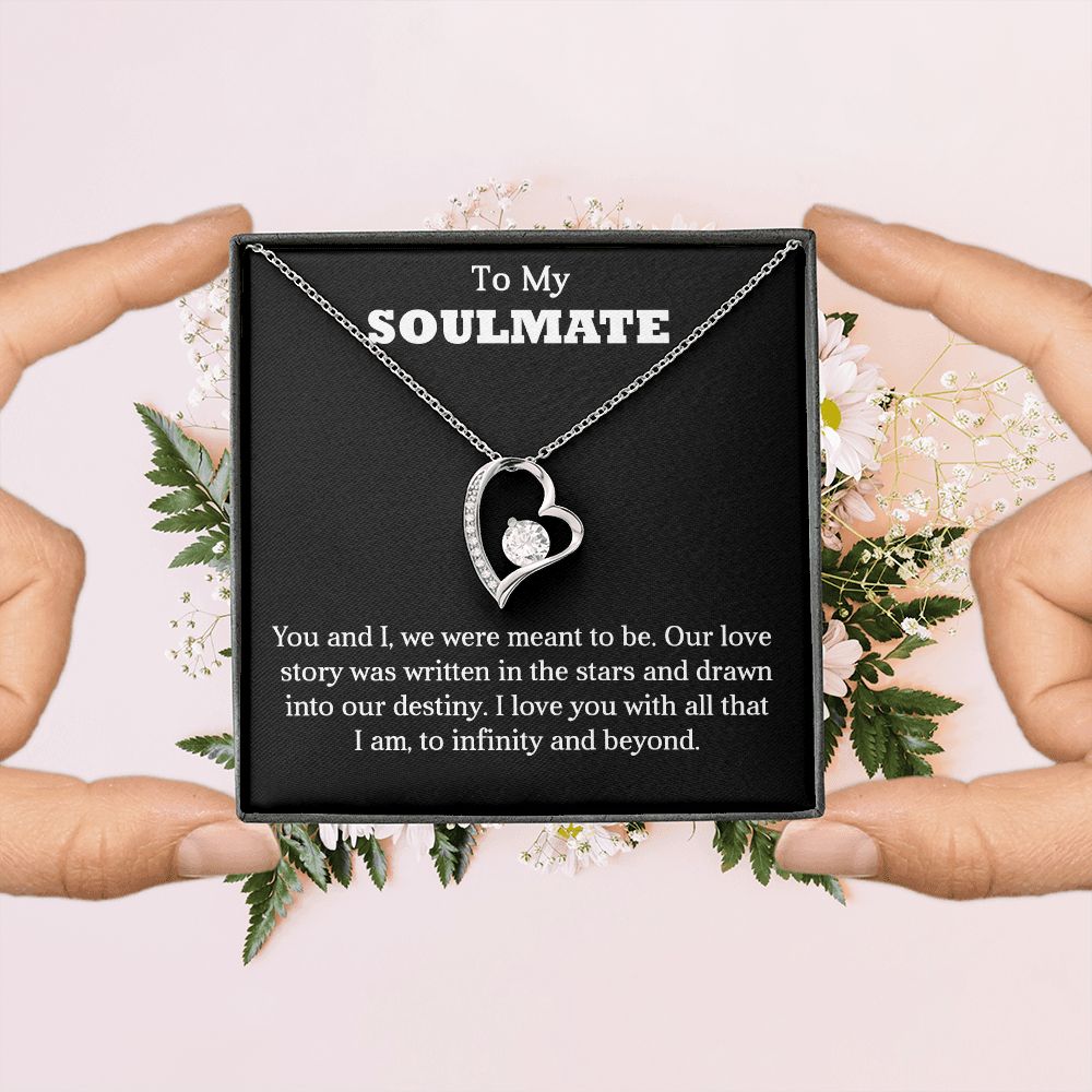 To My Soulmate | Infinity and Beyond | Forever Love Necklace