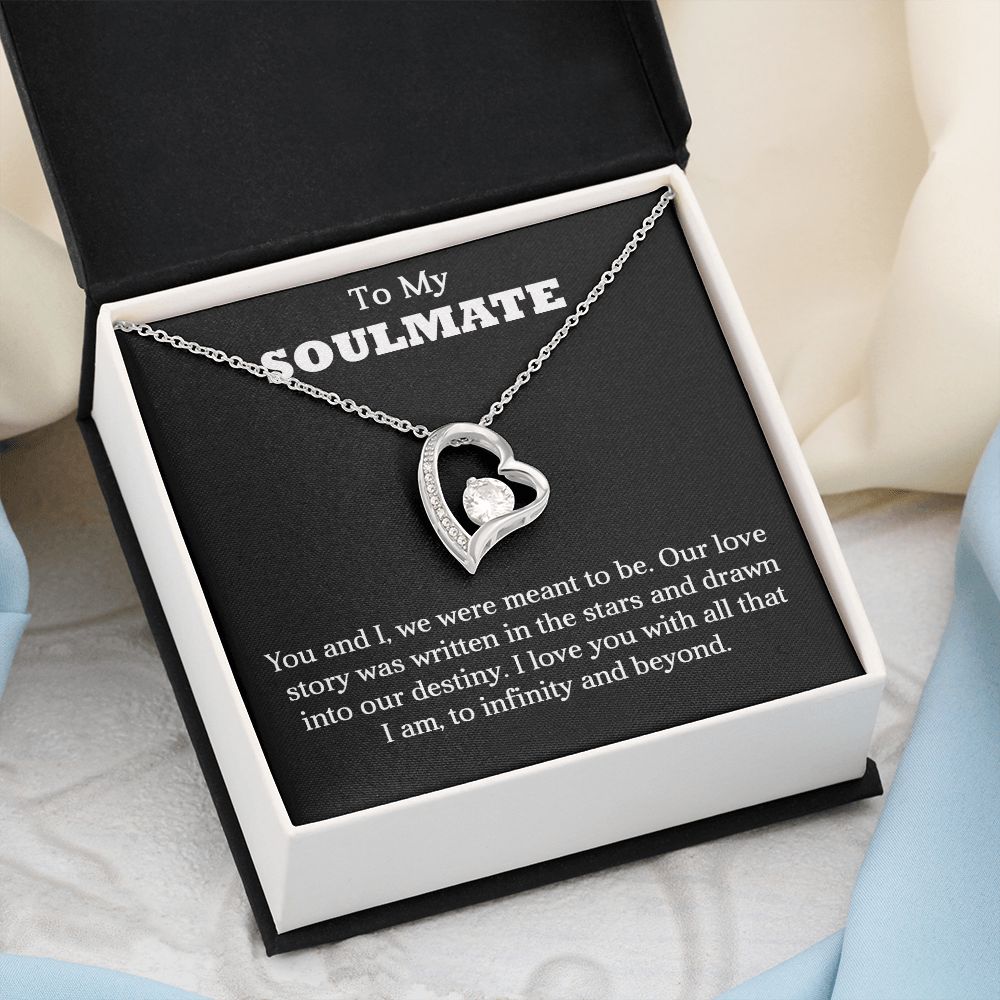 To My Soulmate | Infinity and Beyond | Forever Love Necklace