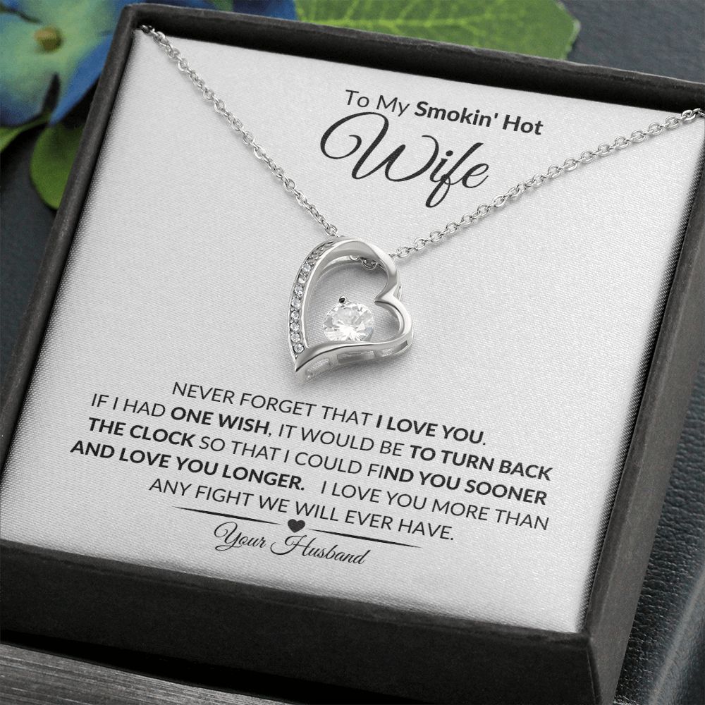 My Smokin' Hot | Never Forget | Forever Love Necklace