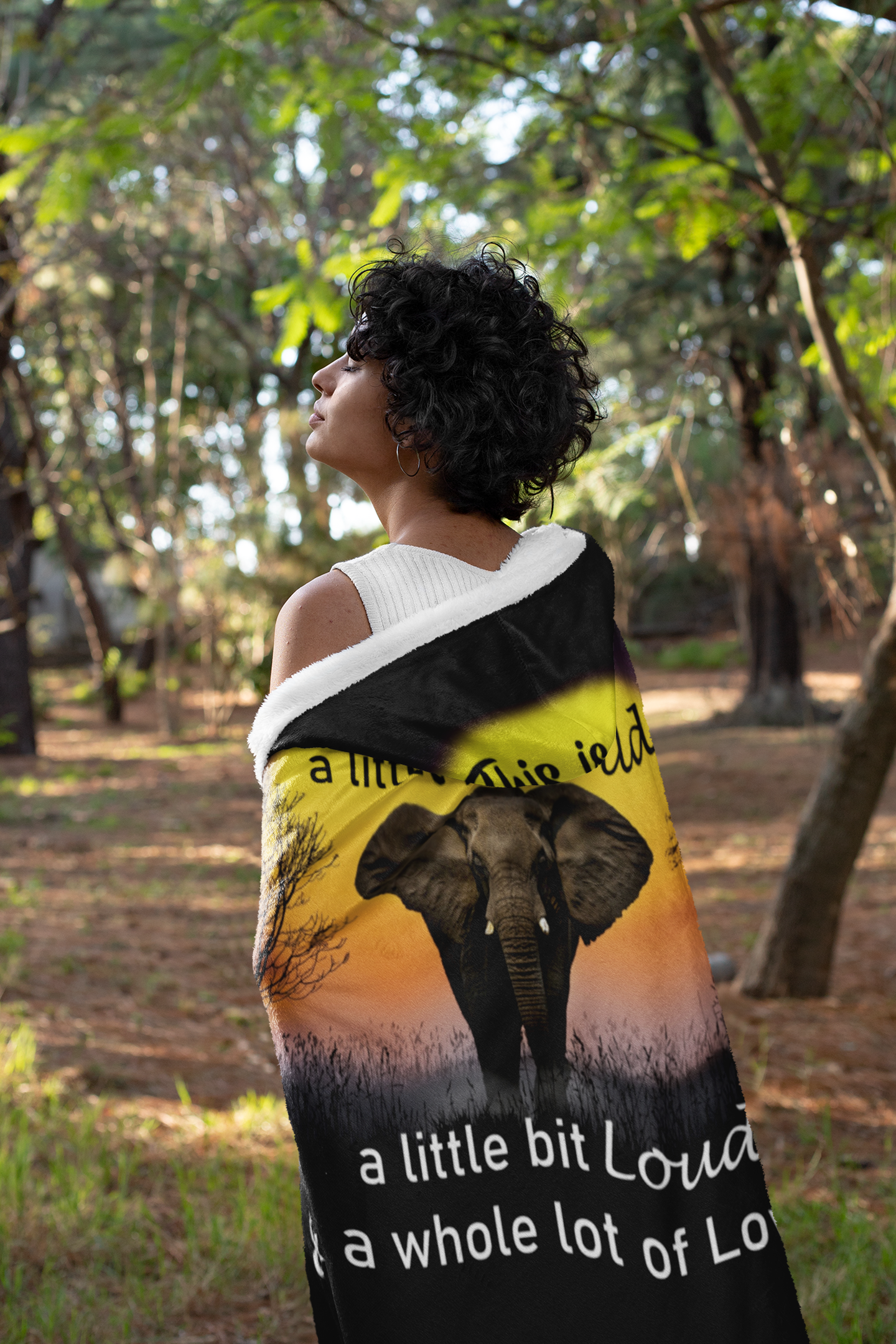 Wild and Loud - Premium Adult Hooded Blanket
