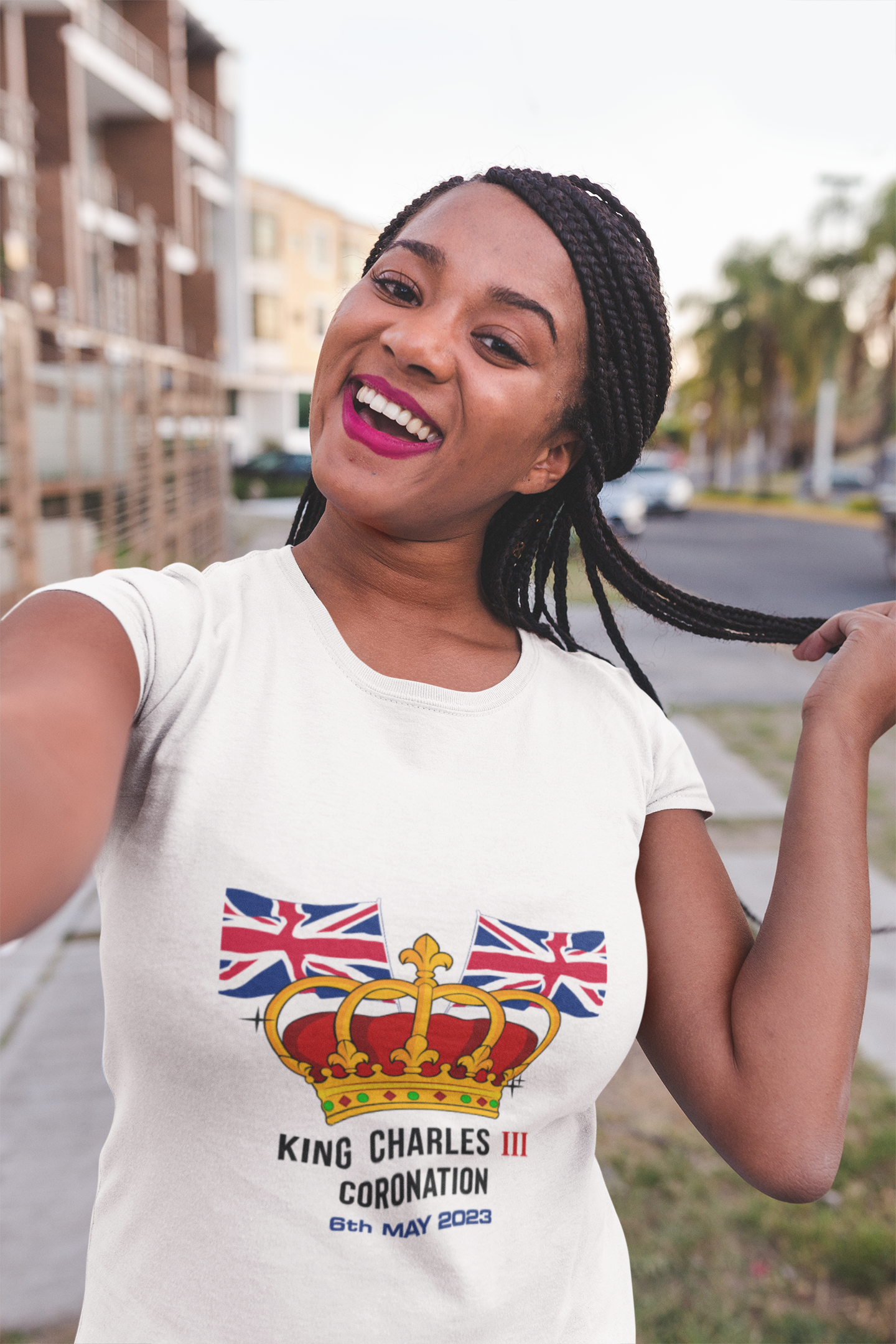 King Charles III 3rd coronation gifts 2023 T-Shirt- Light Colours