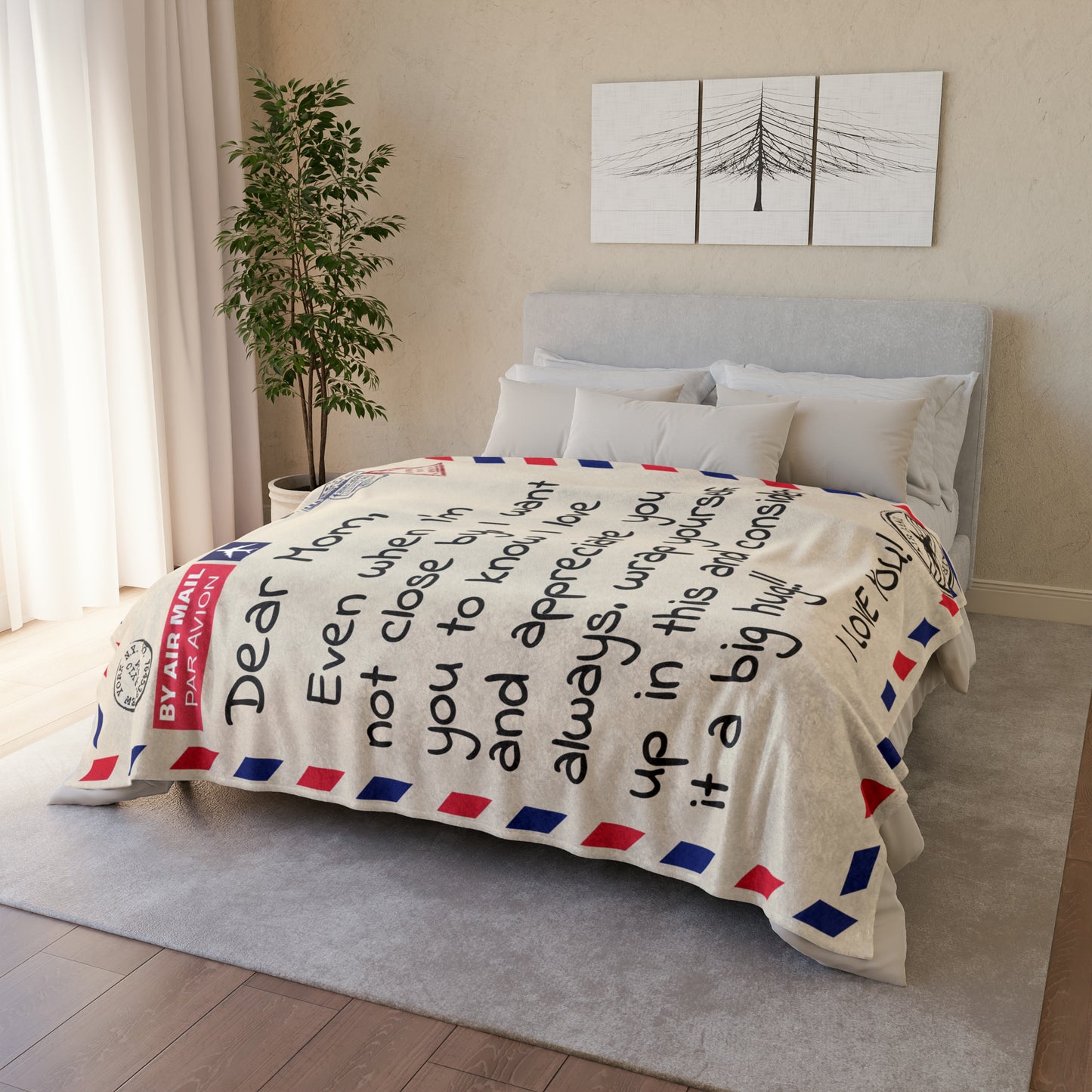 Mom Blanket  - Soft Polyester Blanket