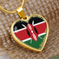 Kenyan Flag Rugged - Pendant Bracelet