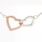 To My Mummy, From Baby In Your Tummy, Interlocking Hearts Necklace Gift