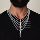To My Son |  Fearfully  and Wonderfully | Cuban Chain with Artisan Cross Necklace