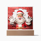Christmas-Santa Claus 3D | Night Light Square Acrylic Plaque